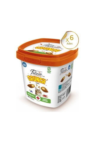 Felicia Crunch Vitality Kedi Ödülü 100 Gr 6'lı
