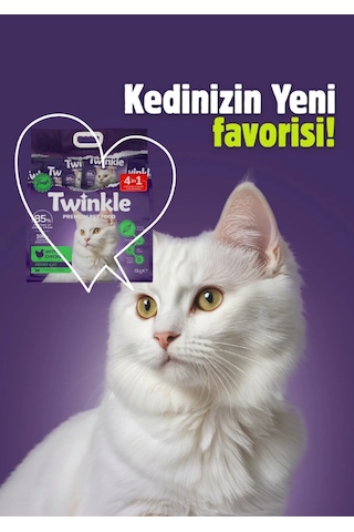 Twinkle Kısırlaştırılmış Kediler İçin Tavuklu Tam Ve Dengeli Kedi Maması 10 Kg