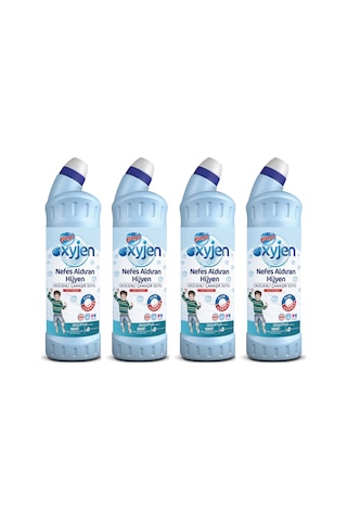 Bingo Oksijen Çamaşır Suyu Okaliptüs 750 Ml X 4 Adet 4'lü Set