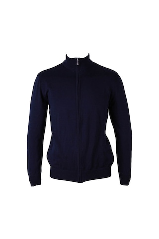 Trender Lacivert Erkek Hırka Fermuarlı Lacivert