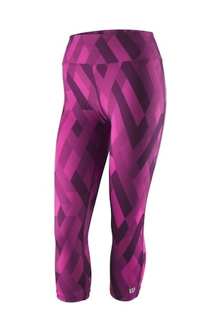 Wilson Printed Mor Kadın Tenis Taytı Wra761703