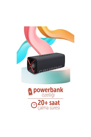 Grundig Club Bluetooth Hoparlör Siyah