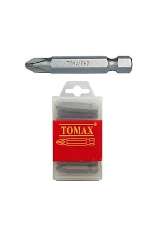 TOMAX PH 2*50 YILDIZ BİTS UÇ ( PHİLİPS )-06002050-1 PAKET=30 ADET