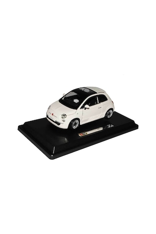 22106 Burago 1:24 Fiat 500 2007 Model Araba
