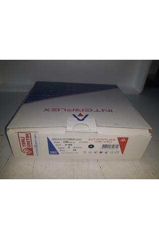 180x22 Fiber Disk Zirkonyum P60 Kum 25 Adet