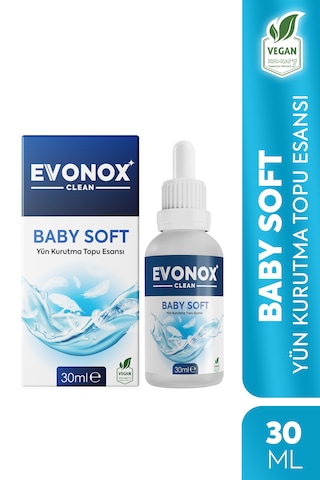 Clean Çamaşır Yün Kurutma Topu Esansı Baby Soft 30 Ml Tekli Clean Çamaşır Yün Kurutma Topu Esansı Baby Soft 30 Ml Tekli