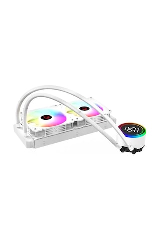 Rampage 240mm C15 Rgb Am5-1700p Sıvı Soğutmalı İşlemci Fanı Beyaz