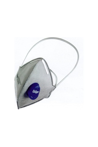 Drager 1720V Ffp2 10Adet Kutuda Odour N95 Maske Aktifkarbonlu