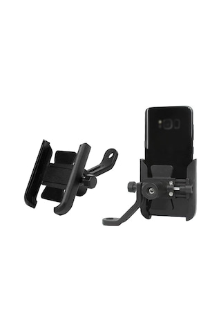 Lemestar Dayanıklı Alüminyum Bisiklet Ve Motosiklet Telefon Tutucu - Ayarlanabilir, Kaymaz