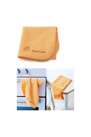 Mikrofiber Çok Amaçlı Bez Turuncu Temizlik Bezi Hsgl Diğer