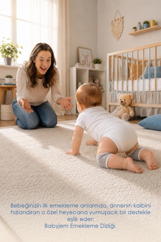 Babyjem Emekleme Dizliği Gri