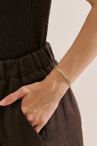 Üçgen Motifli Bileklik Gold Ss26blk00044-51