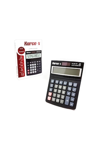 Karce-X KC-DZ-12Z Elektronik 12 Hesap Makinesi