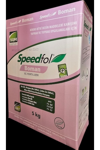 Yüksek Kaliteli Speedfol Boman Micro Element 5kg