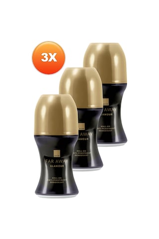Avon Far Away Glamour Kadın Roll-On 3 x 50 ML