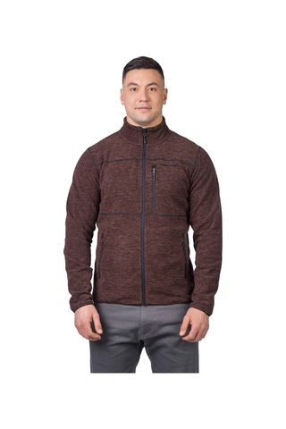 Hannah Santon Iı Erkek Sweatshirt 10047472hhx.01 Rrmel Rum Raisin Mel Çok Renkli