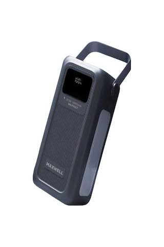 Led Fenerli Dahili Kablolu 22,5 W 50.000 Mah Hızlı Şarjlı Powerbank-1457 BEYAZ
