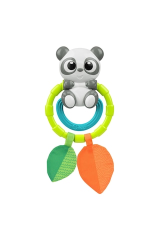 Panda Çıngırak Ve Diş Kaşıyıcı Açık Yeşil