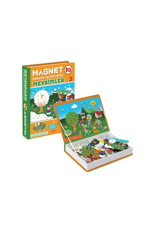 1505 Dıytoy Magnet Hikaye Oluşturma-Mevsimler / + 3 Yaş