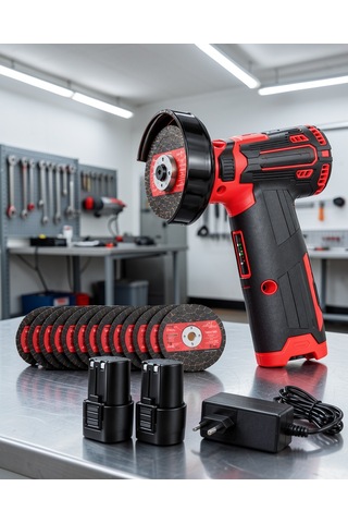 Mini Taşlama 76 Mm Kesici Diskli 12v 2.0ah Dfl70-2