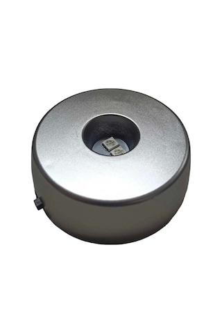 Plastik Altlıklı Satürn Işıklı Cam Küre 6 Cm Mz4-2357 Çok Renkli