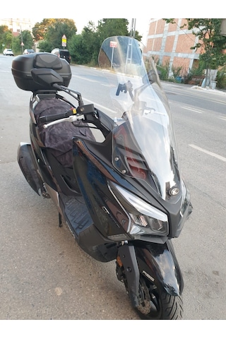 Motocam Kymco Xtown Ct 250 Ön Cam 2020-2026 Model 83cm Şeffaf Renkli 4mm Uzun