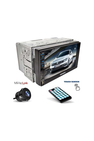 Kamosonic Ks-g753 Mirrorlink Bt/usb/sd/aux/fm Kameralı Double Teyp