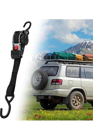 Homyl Geri Çekilebilir Mandal Kayışı Kayak İçin Otomatik Bağlama 0.98 İnç