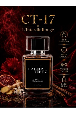 Calius Tibec Ct-17 Kadın Parfüm EDP 50 ML