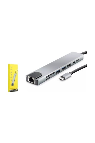 Hadron Hdx7841 Type-c To Hdtv Hdmı 4k 30hz + Vga 2ın1 Gri