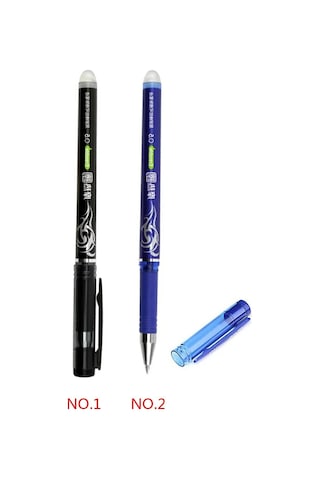 Reedark Silinebilir Plastik Kalemler - 0.5mm İnce Uç, Akıcı Yazı, 12 Adet/kutu - Ofis Ve Seyahat İçin Taşınabilir Mavi