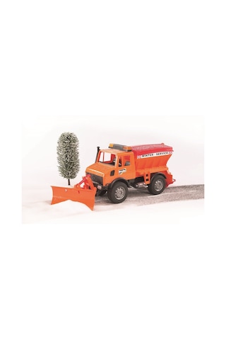 Bruder Mercedes Benz Unimog Kar Temizleyici Ve Tuzlayıcı Çok Renkli