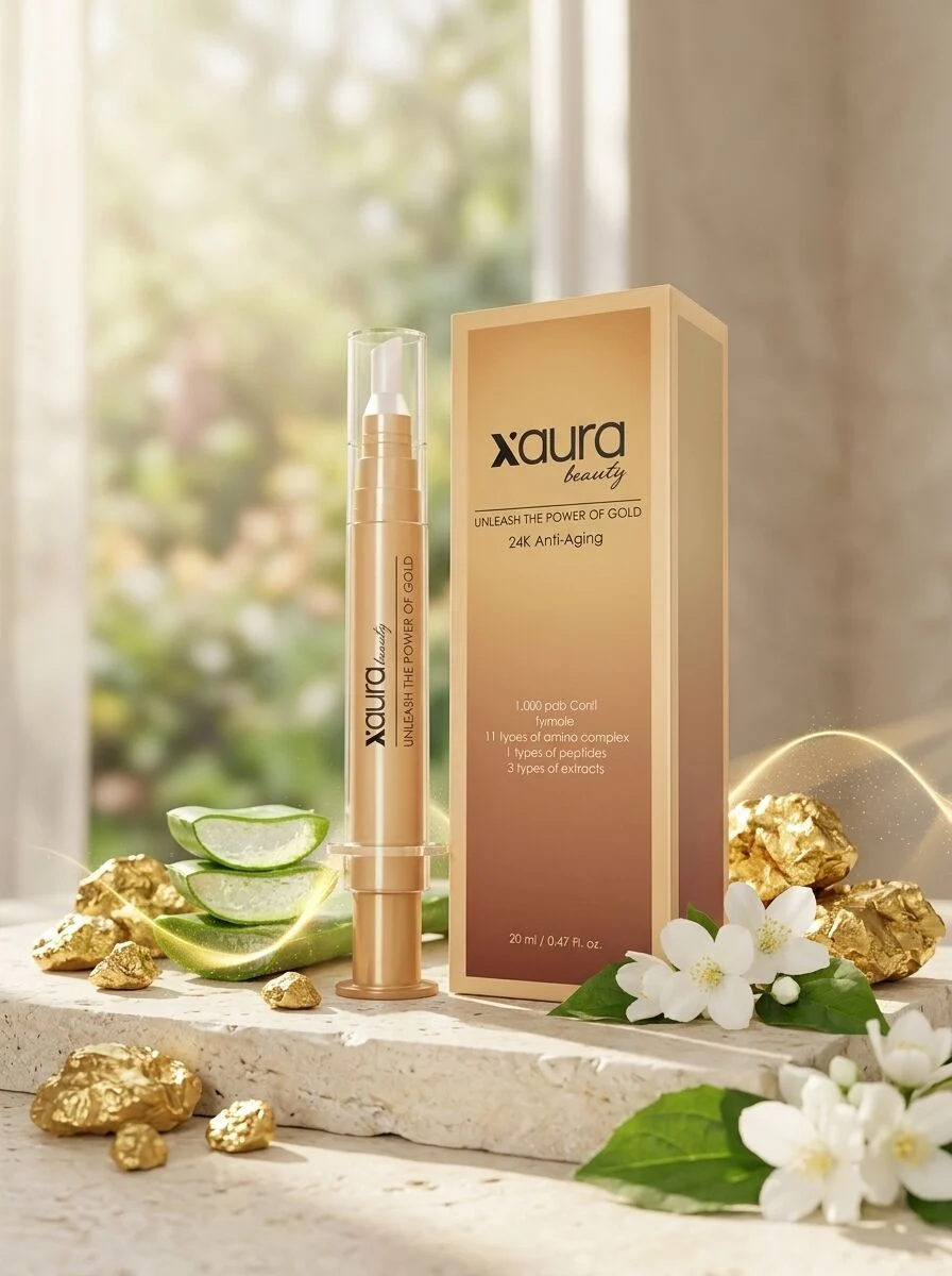 X-aura Beauty 24k Gold & Peptit Kırışıklık Karşıtı Peeling Serum 20 Ml