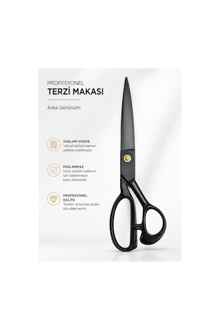 Suji Terzi Kumaş Kesim Makası 8 Numara - Yüksek Kaliteli Dikiş Ve Kumaş Kesim Aracı