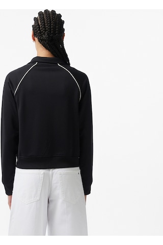 Tommy Hilfiger Tjw Amblemli Eşofman Üstü Kadın Siyah Sweatshirt Dw0dw21930bds Siyah