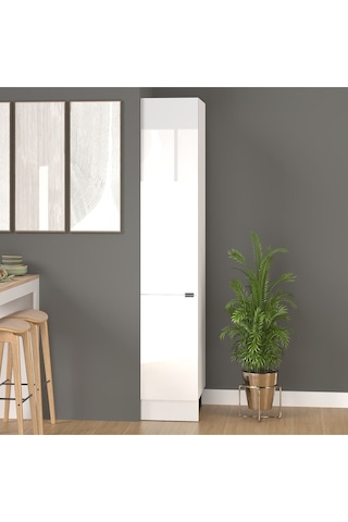 40 Cm Efil Boy Dolabı Mdf Beyaz