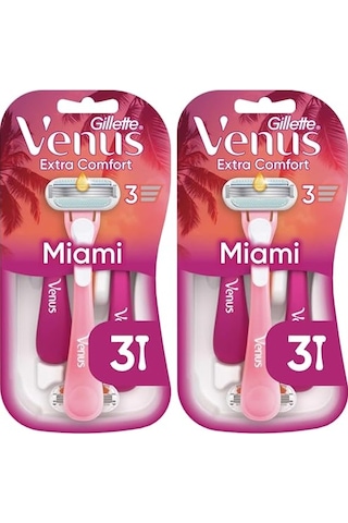 Tr Smooth Miami Kadın Tıraş Bıçağı 3'lü 2li Paket