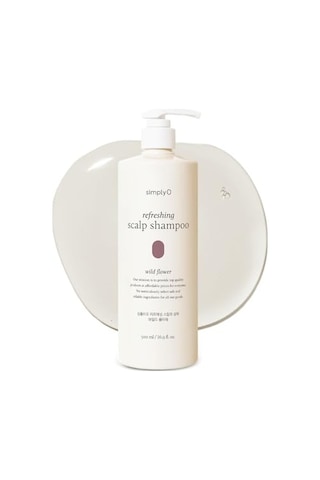 Saç Derisi Ve Saç Bakımı Için Doğal Çözüm Refreshing Scalp Shampoo Wild Flower, Kore'den Ithal Beyaz