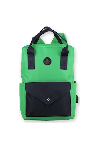 My Valice Smart Bag Post Usb Şarj Girişli Sırt Çantası - Yeşil