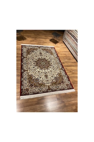 Strada 8153c Bordı-krem Halı Çok Renkli