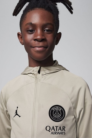 Nike Psg Strike Third Kid's Jordan Dri Fit Football Hooded Knit Tracksuit Unisex Çocuk Eşofman Takımı Taş Taş