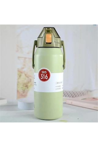 Kişiselleştirilebilir Soğuk Tutması İçin Özel 316l Termos Yeşil Yeşil