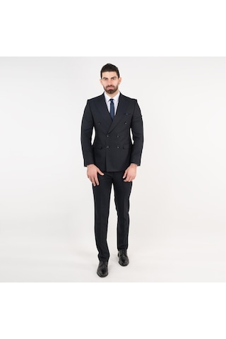 Apartro Kruvaze Slimfit Erkek Takım Elbise