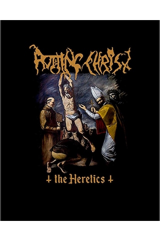 Zepplin Giyim Rotting Christ The Heretics Büyük Sırt Patch Yama Siyah