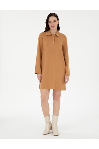 Pierre Cardin Kadın Camel Elbise Örme 50308163-vr015 Camel