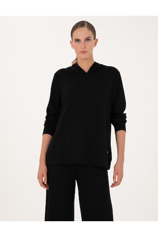 Pierre Cardin Kadın Siyah Sweatshirt 50314972-vr046 Siyah