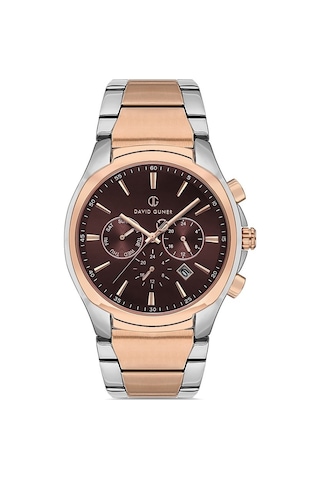 David Guner Erkek Kol Saati Dg-8395ga-d1- E6 Altın - Gümüş 67668208