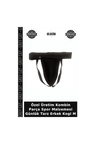 Grey Cat Özel Üretim Kombin Parça Spor Malzemesi Günlük Tarz Erkek Kogi M Çok Renkli