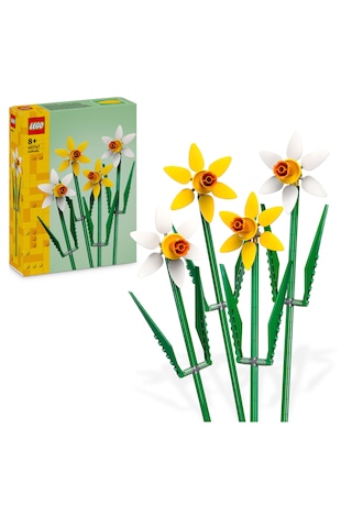 LEGO® Botanicals Nergis 40747 - 8 Yaş & Üzeri Çocuklar için Çiçek Model Yapım Seti (216 Parça)