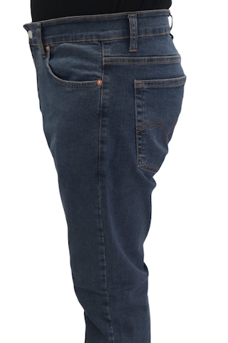 Hacker Jeans Hacker Dmctekstil Erkek 1012 Lacivert Yüksek Bel Rahat Kesim Boru Paça Jean Pantolon